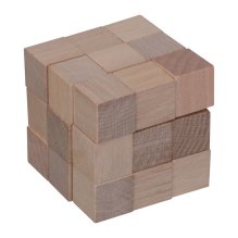 Puzzle cub sarpe din lemn Puzzle cub sarpe din lemn