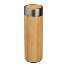 Termos din otel inoxidabil, invelis bambus, 350ml Termos din otel inoxidabil, invelis bambus, 350ml