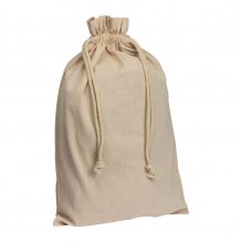 Sac mare din bumbac reciclat cu snur Sac mare din bumbac reciclat cu snur
