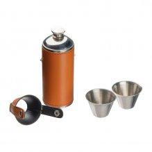Flasca cu 2 pahare, 230 ml + 2 * 40ml Flasca cu 2 pahare, 230 ml + 2 * 40ml