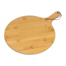 Tava rotunda din bambus